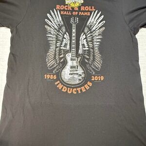 Rock and Roll Hall of Fame 2019 Induction Large Graphic Tee NWT